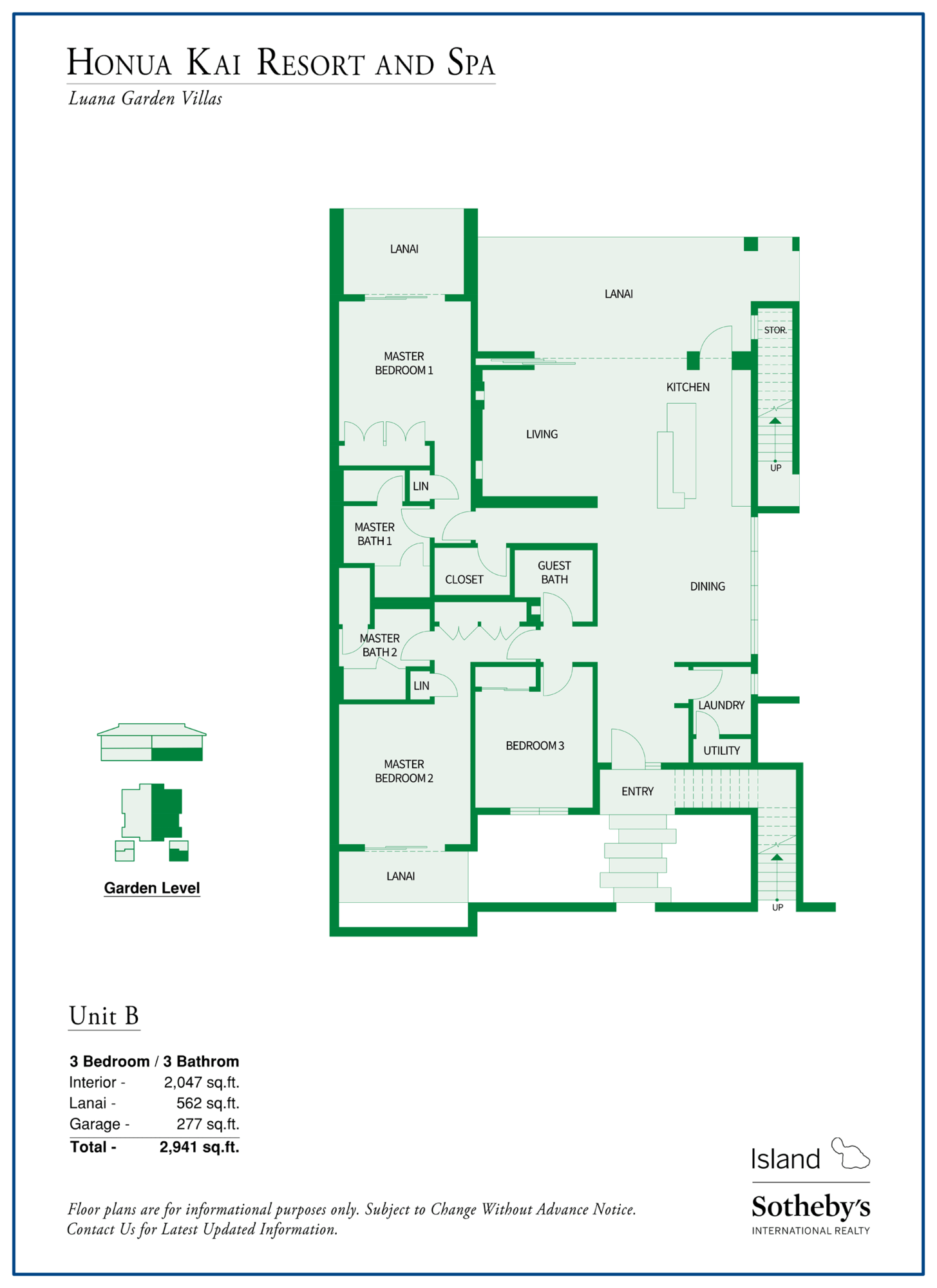 Luana Garden Villas Floor Plan B